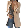 Emma - Lässige langärmelige Jacke mit Reverskragen und großen Taschen