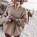 Nia - Warmer Rund Nacken Boho FrostFlow Pullover