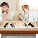 GameRush - TischhockeyspielSchnelles Brettspiel aus Holz mit verschiebbaren Pucks und Toren
