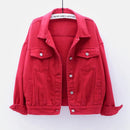 Luisa - Moderne Langarmjacke mit Taschen und Knöpfen