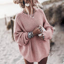 Nia - Warmer Rund Nacken Boho FrostFlow Pullover