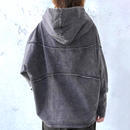 Lina - Langärmelig Überdimensionale Kapuze Pullover
