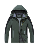 Louis - Langärmelig Wasserdicht Wanderjacke Mit Kapuze