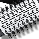 ShineEase - 2 in 1 Haartrocknerbürste mit rotierender Glättungsfunktion