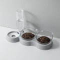PawSip – 3 in 1 Katzenfutterautomat mit Wasserspender und Doppelnäpfen