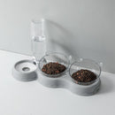 PawSip – 3 in 1 Katzenfutterautomat mit Wasserspender und Doppelnäpfen
