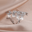 HeartBond - Verstellbarer Ring mit individueller Namensgravur
