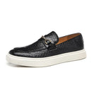 Eike - Bequeme Schuhe mit rutschfester Sohle Einzigartige Muster und Schnalle