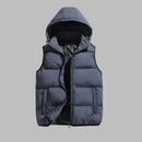 Henry - Warm wattierte Kapuzenjacke mit Reißverschluss und Taschen