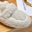 ComfortCozy - Lässige Warme HalbsChuhe