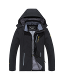Louis - Langärmelig Wasserdicht Wanderjacke Mit Kapuze