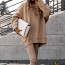 Emilia – Rundhals-Oversize-Pullover und Hosen-Set
