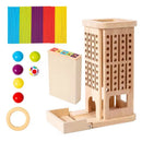 TinkiTower - Montessori Stabturm pädagogisches Zähl und Koordinationsspiel