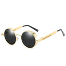Jonas – Modische runde Sonnenbrille mit UV Schutz und leichtem Entwerfen