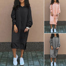 Lily - Elegantes Kapuzenkleid Mit Taschen