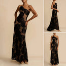 Lucille – Elegantes Schulterfreies Maxikleid