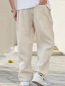 Richard – Lockere Passform Hose mit Taschen und Kordelzug in der Taille