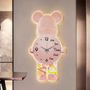 LuxuryTime - Stilvolle Uhr in Bärenform für einzigartige Heimdekoration