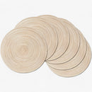 CraftMats - Dauerhaft Rund Korbweide Tischsets
