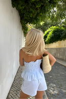 Leila – Lässiges Trägertop mit Shorts-Set und entspanntem Design