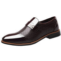 James – Riemchenschuhe mit spitzer Spitze und Schnallendetail
