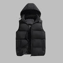Henry - Warm wattierte Kapuzenjacke mit Reißverschluss und Taschen