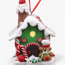 Frostique - Leichtgewicht Klein Hängend Weihnachten Lebkuchen Haus