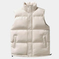 Otto - Warm Ärmellos Puffer Strickjacke Mit Taschen