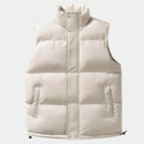 Otto - Warm Ärmellos Puffer Strickjacke Mit Taschen