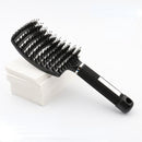 GlossNest - Breite Paddle-Haarbürste mit Smooth Styling