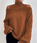 Harper - Zeitlos Bequemer Pullover Mit Hohem Halsausschnitt