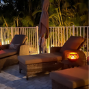 GloraLuxe - Solar Blumenlampe für Gartendekoration mit Umgebungsbeleuchtung