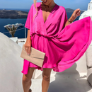 Rose – Anmutiges Kleid Mit Feinen Falten