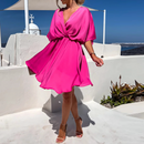 Rose – Anmutiges Kleid Mit Feinen Falten
