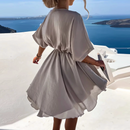 Rose – Anmutiges Kleid Mit Feinen Falten