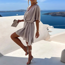 Rose – Anmutiges Kleid Mit Feinen Falten