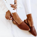 Natalie - Hinten Riemen Frauen Flache Schuhe