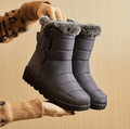 Sabina - Wasserdichte Stiefel mit Pelzfutter und rutschfester Sohle für mehr Komfort