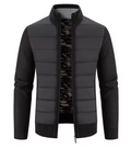 Aaron - Langärmelige Standkragen Reißverschluss Pullover Jacke