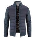 Aaron - Langärmelige Standkragen Reißverschluss Pullover Jacke