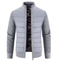 Aaron - Langärmelige Standkragen Reißverschluss Pullover Jacke