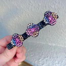 GleamClip - Glitzernde Haarspange mit Kristallen für sofortiges Haarstyling| 1+1 Frei