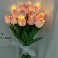 FloraGlow – Tragbares LED Tulpen Nachtlicht für die Heimdekoration