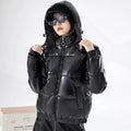 Hannah - Langärmelig Reißverschluss Kapuze Jacke Mit Taschen