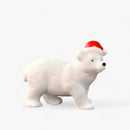 SnowPaws - Dekoration Weihnachten Miniatur Eisbär Figuren