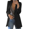 Emma - Lässige langärmelige Jacke mit Reverskragen und großen Taschen