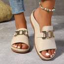 Erika – Leichte offener Spitze Sandalen mit Schnalle und rutschfeste Sohle
