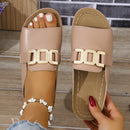 Erika – Leichte offener Spitze Sandalen mit Schnalle und rutschfeste Sohle