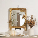 FrameGlow – Geprägter Tischspiegel in runder und eckiger Ausführung