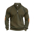 Ethan - Warmer Langärmelig Lose Halber Reißverschluss Pullover